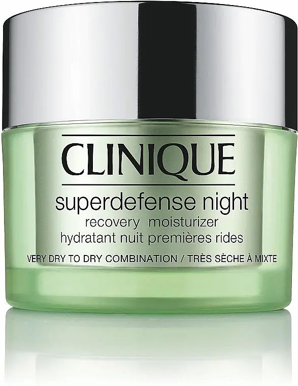 Нічний відновлювальний зволожувальний крем 50 мл Clinique Superdefense Night Recovery Moisturizer - фото 3