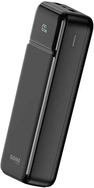 Power Bank Sigma X-power SI20A4QL 20000mAh 22.5W PD20W black UA - фото 4