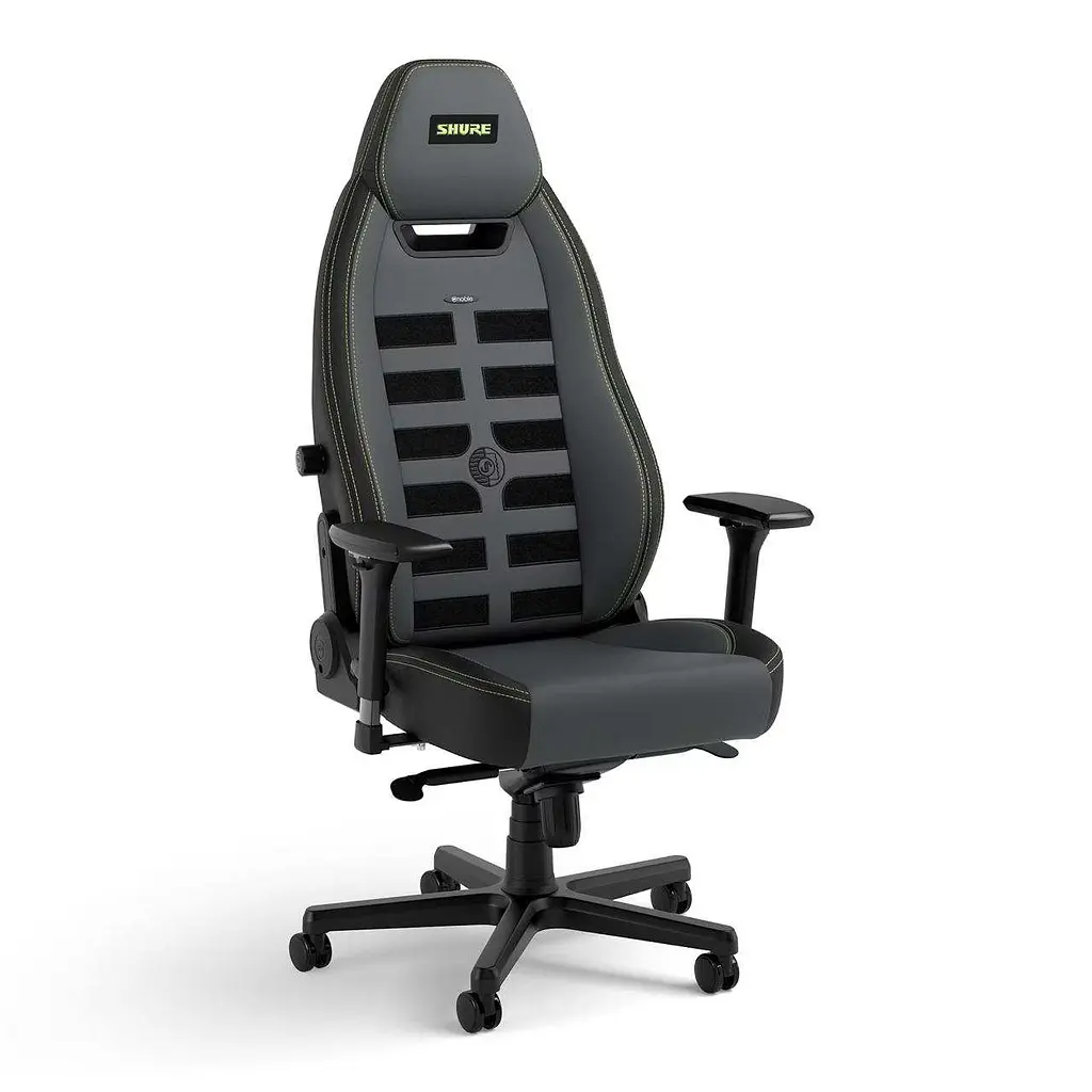 Ігрове крісло Noblechairs LEGEND Shure Edition Gray and Black - фото 2