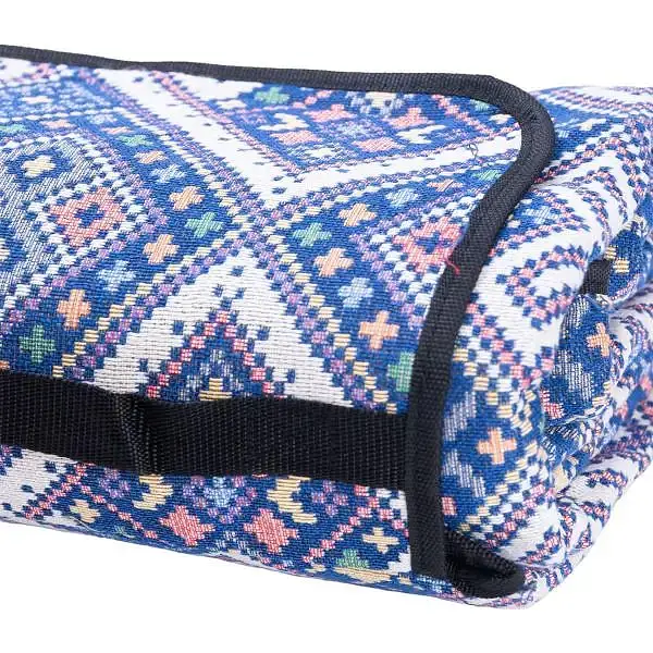 Коврик для пикника Lugi жаккардовый 145х200 см синий LU012BL - фото 3