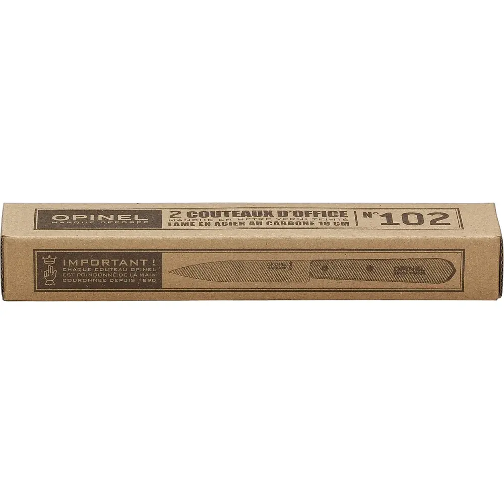 Набір ножів (2 шт) Opinel Office №102 VRN Carbone - фото 3