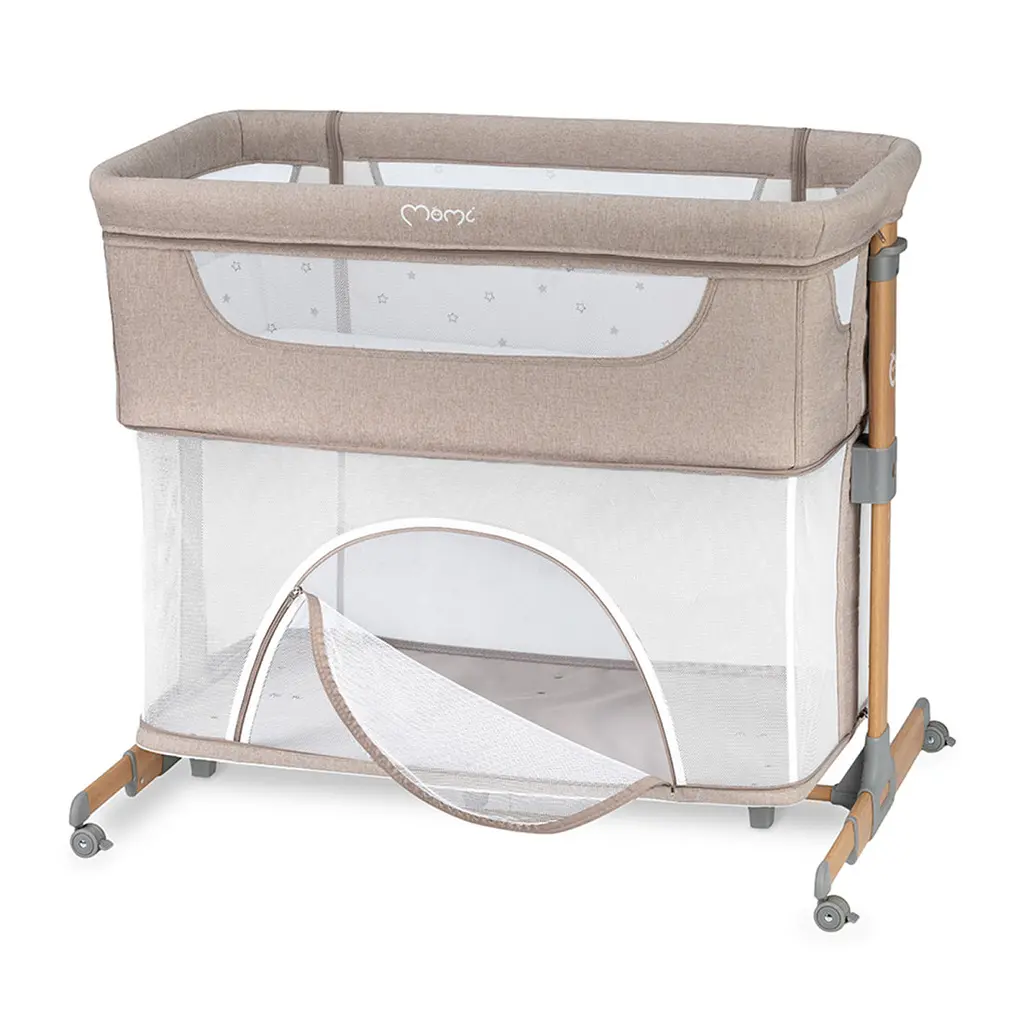 Ліжечко дитяче прямокутне MoMI Smart Bed 4in1 Beige (ŁÓŻE00001) - фото 7