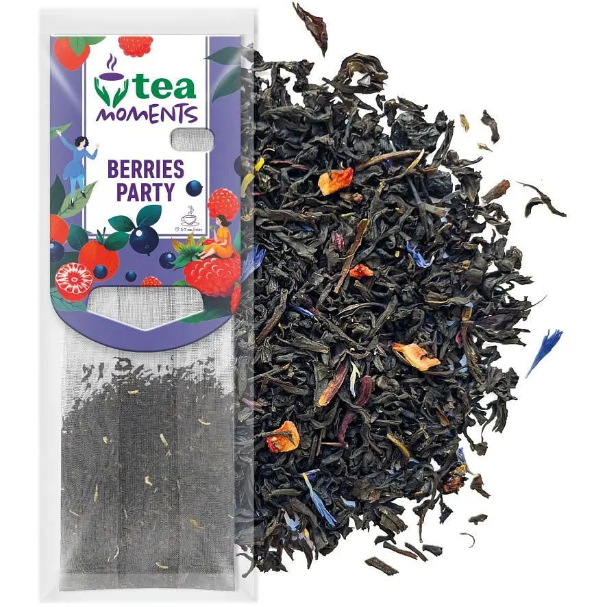 Уцінка. Чай Tea Moments Assorted Black Tea кадді-пакет 33.6 г 15 пакетиків - фото 2