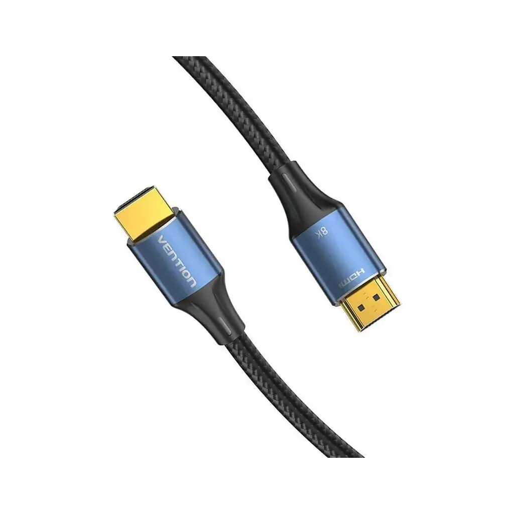 Кабель мультимедійний HDMI M to HDMI M 1.5m 16K60Hz 96Gbps gray Vention (ALVHG) - фото 2