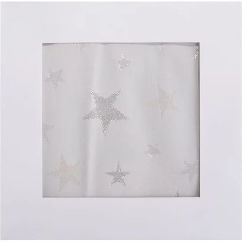 Скатерть Lefard Home Textile Звезды гобеленовые с серебряным люрексом 100х100 см (812-063) - фото 2