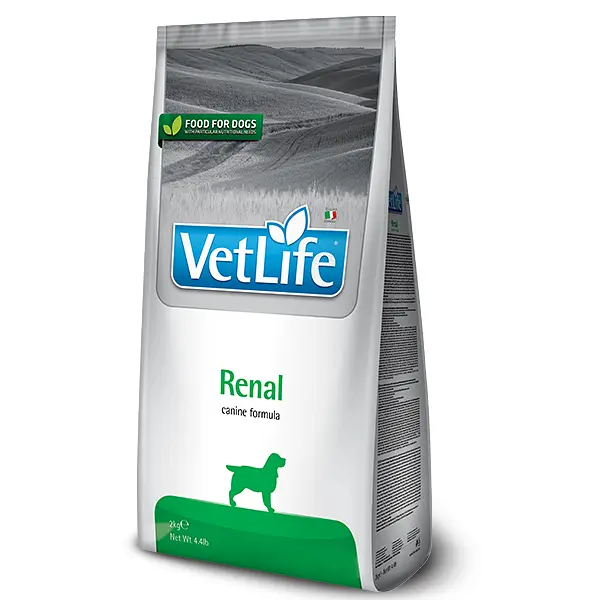 Сухий лікувальний корм для собак Farmina Vet Life Renal при нирковій недостатності 2 кг