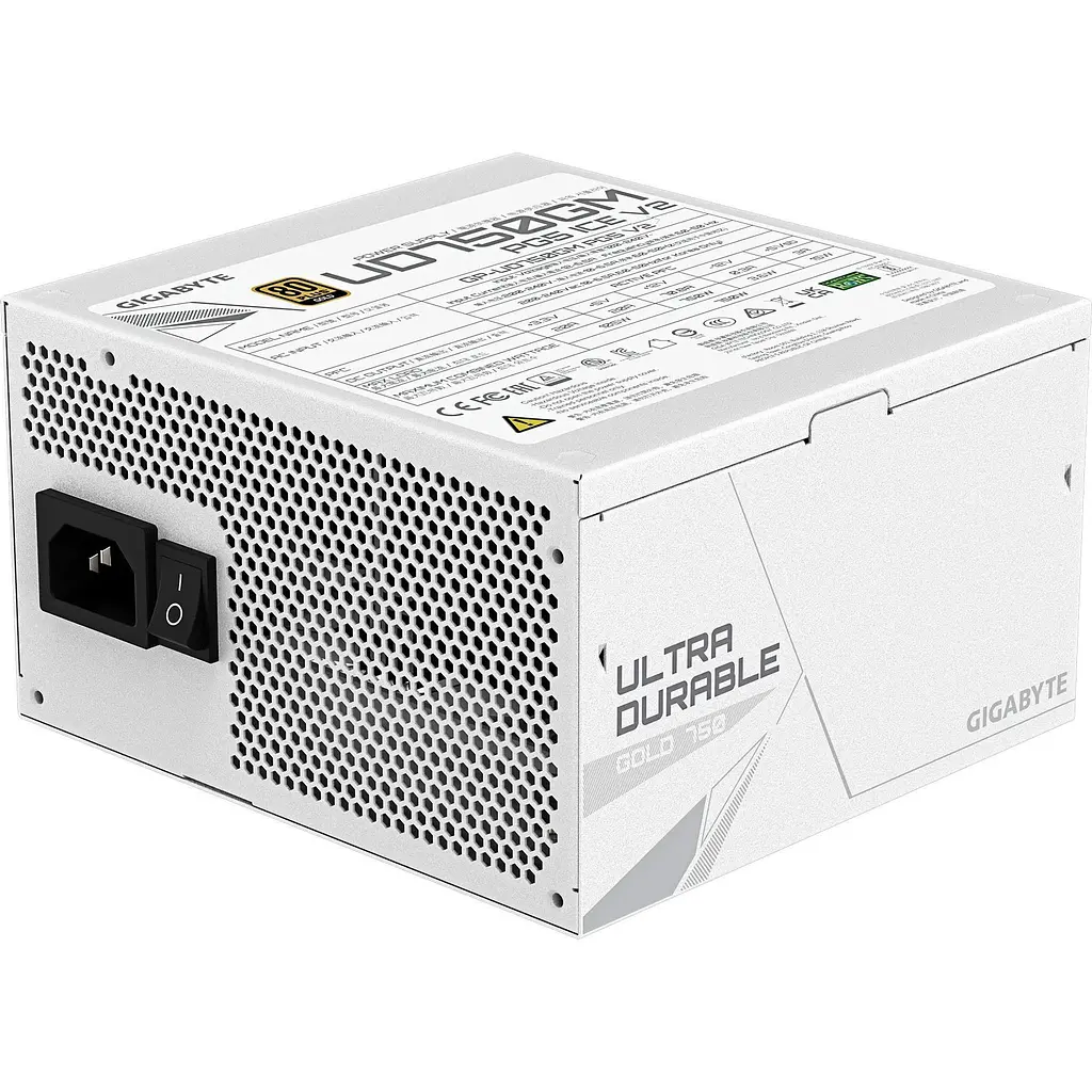 Блок живлення Gigabyte UD750GM PG5 V2 750W White (GP-UD750GM PG5 ICE) [148448] - фото 4