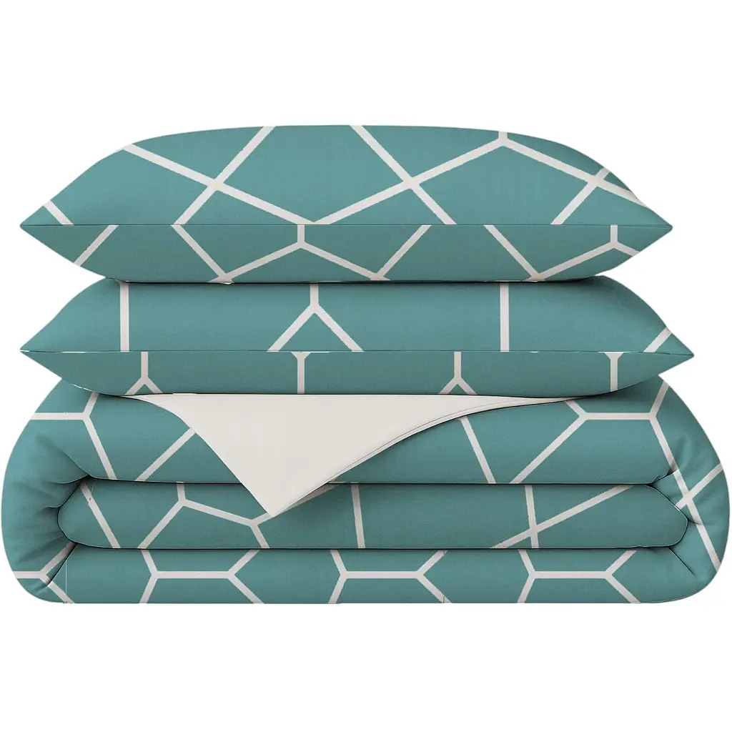 Комплект постельного белья LeLit P-0206/1 Евро 200х215 см (le2000000310077) - фото 2