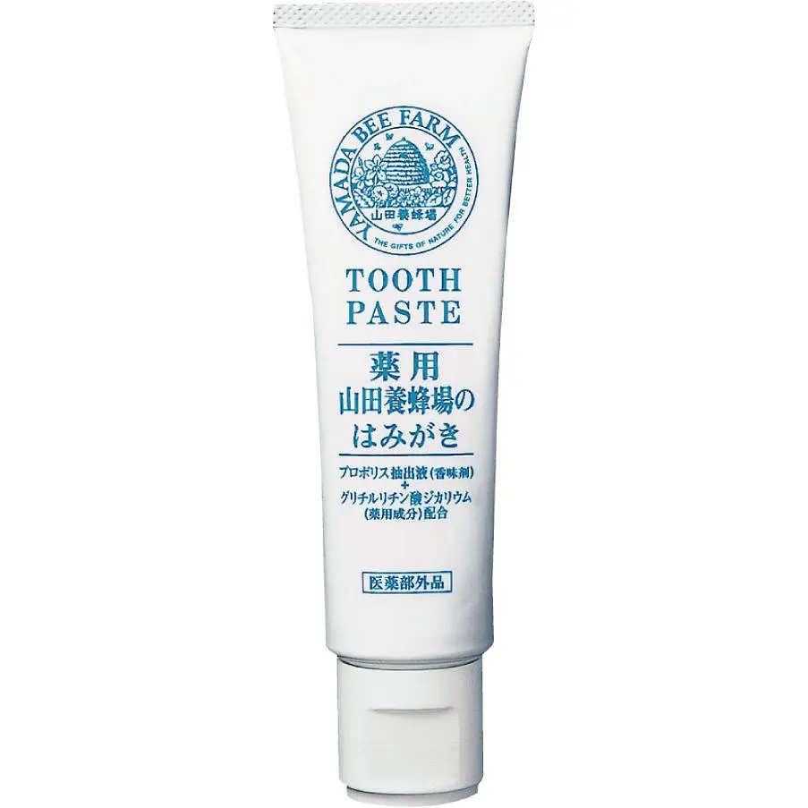 Антибактеріальна зубна паста Yamada Bee Farm Medicated Toothpaste з екстрактом прополісу 100 г