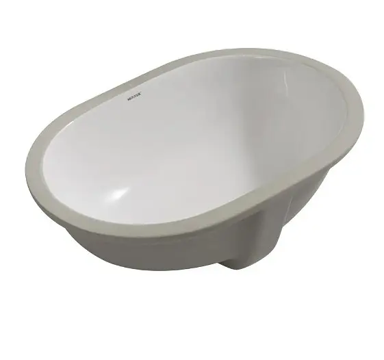 Раковина накладна Mixxus PREMIUM ELLIPSE-1701 з переливом (MP6566)