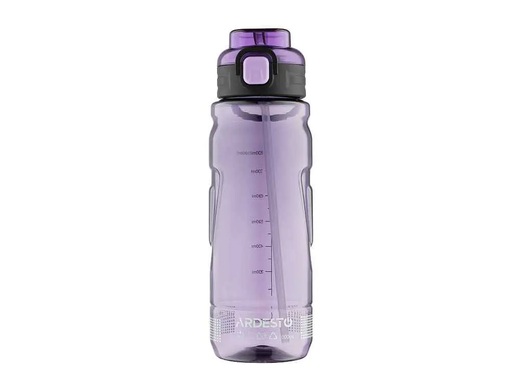 Пляшка для води ARDESTO Sport фіолетовий 1л - фото 3