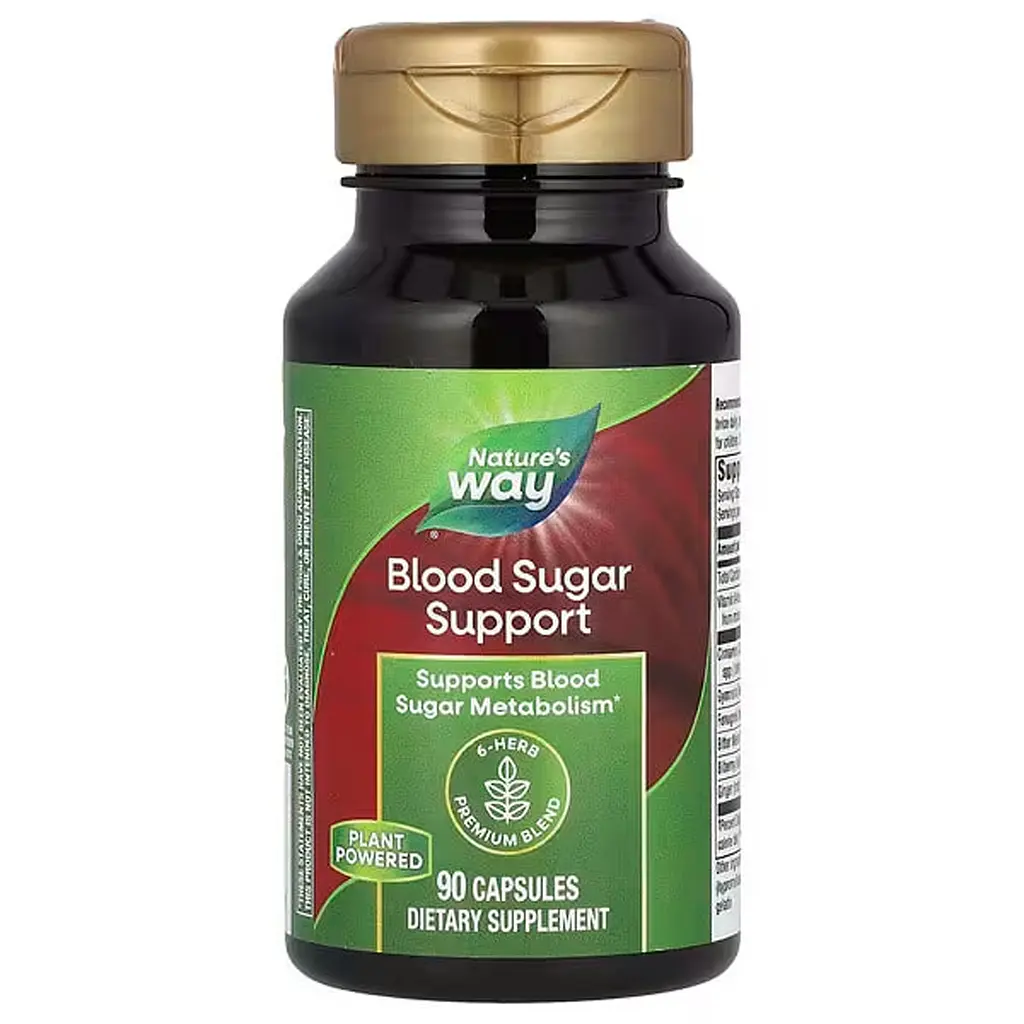 Підтримка рівня цукру в крові, Blood Sugar, 90 капсул Nature's Way vit0002615