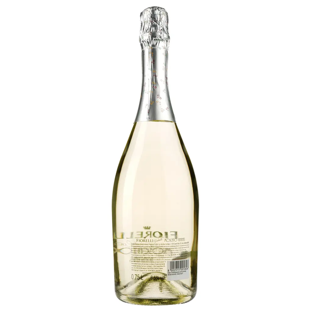 Напій на основі вина Fiorelli Moscato Ananas, солодкий, 7,5%, 0,75 л (ALR13550) - фото 2