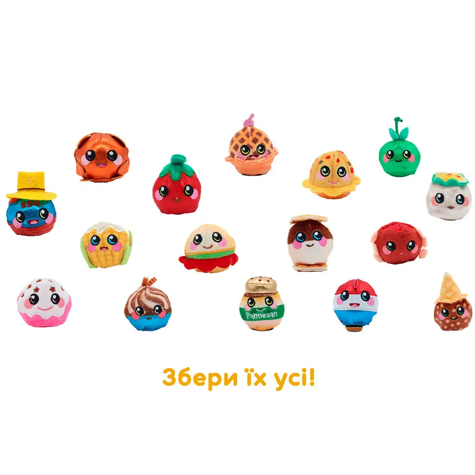 М'яка іграшка Смаколики Squeezamals Surprizamals SQ03890-5030 серії Eenie Teenies 16 видів в асортименті - фото 5