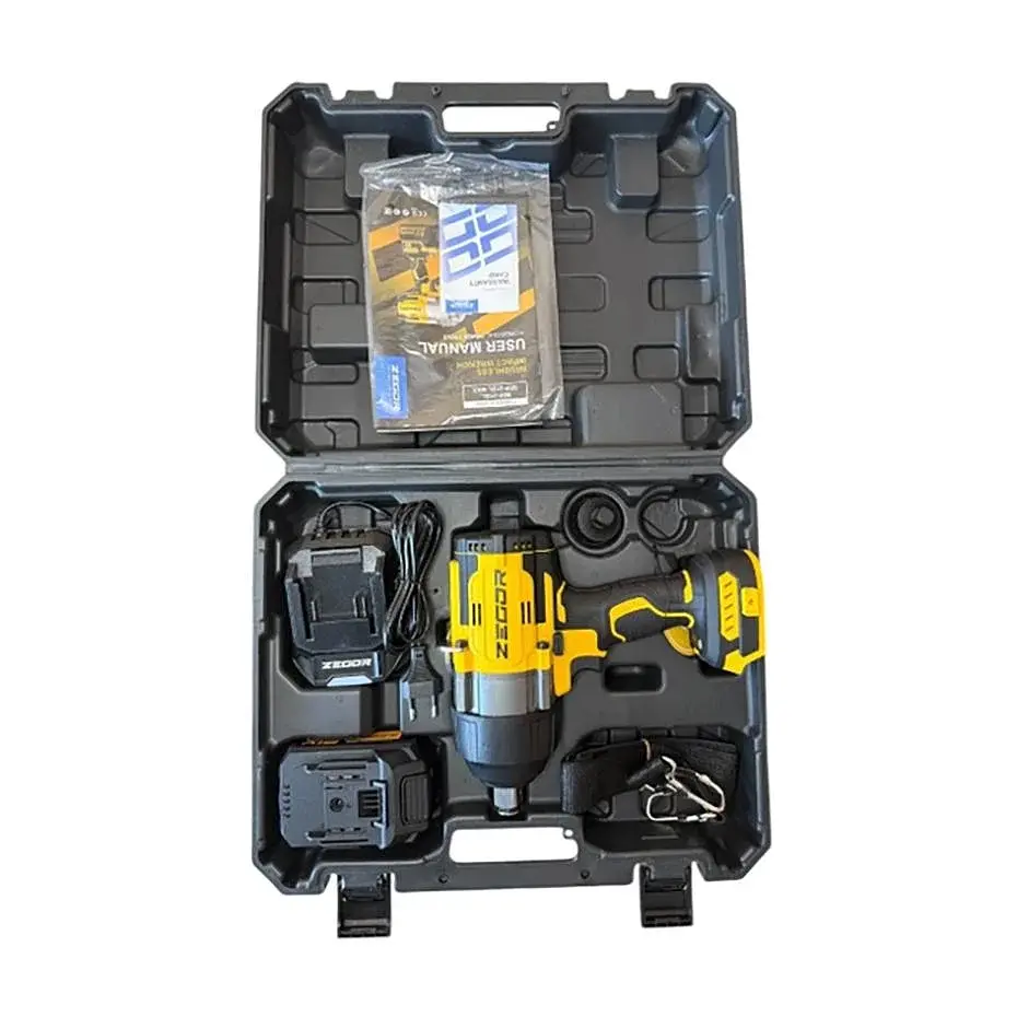 Гайковерт ударний акумуляторний Zegor SDP-21BL MAX 21V Profesional/безщітковий двигун/з підсвічуванням - фото 7