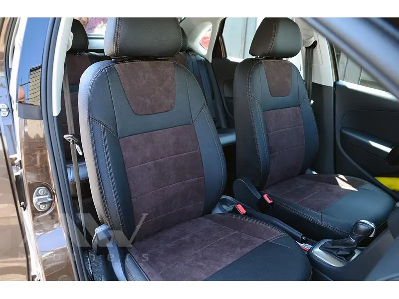 Авточохли модельні MW Brothers для Volkswagen Polo HB c 2009 - фото 7
