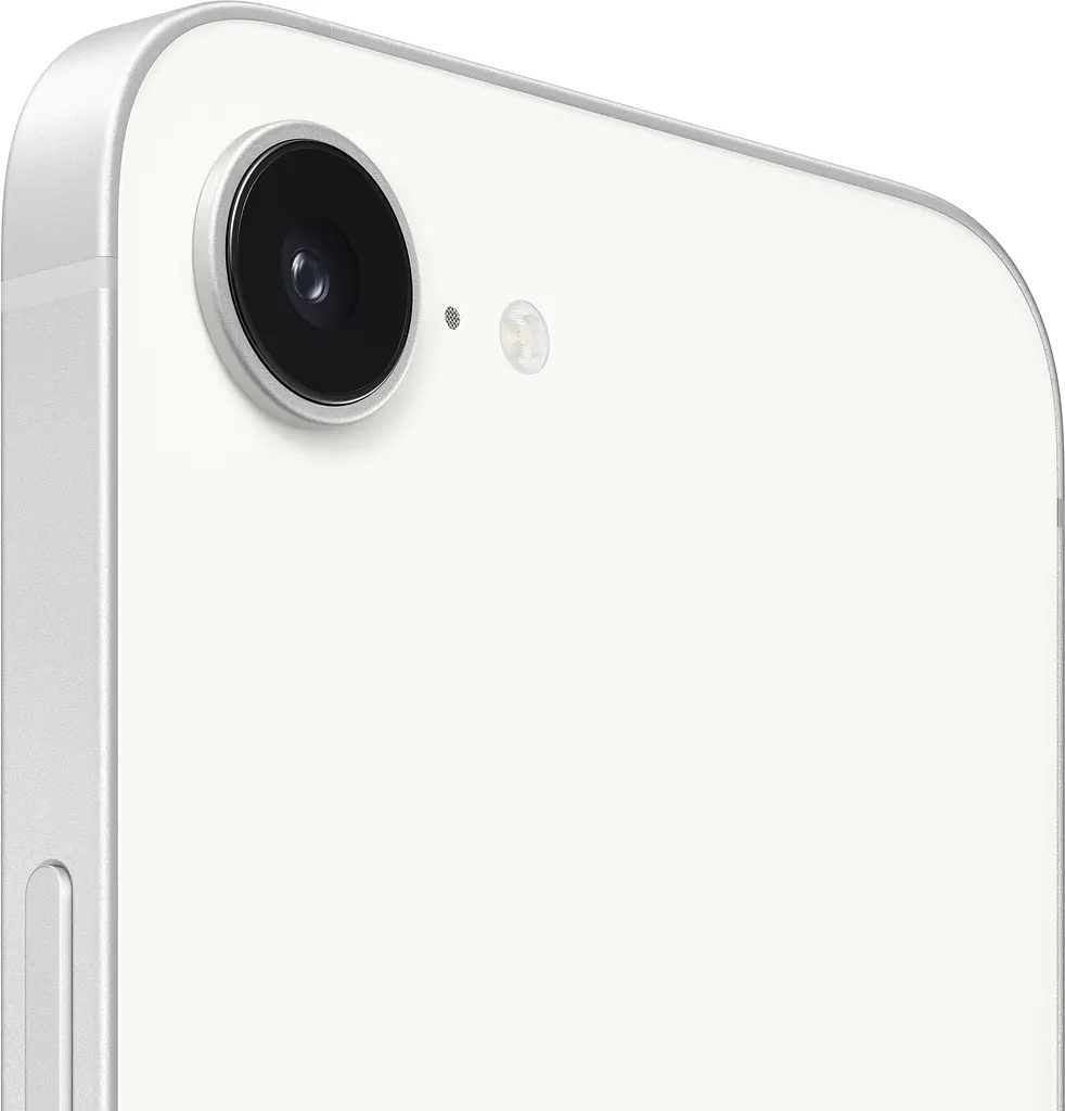 Смартфон Apple iPhone 16e 128GB White (MD1R4) - фото 4