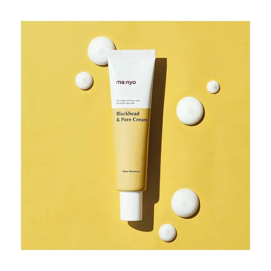 Крем для обличчя Manyo Blackhead & Pore Cream Очищувальний для боротьби з чорними цятками 30 мл (8809730952908) - фото 5