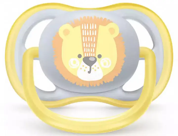 Пустышка Philips Avent Ultra Air с декором для мальчиков, 0-6 месяцев, 2 шт. (SCF085/01) - фото 2