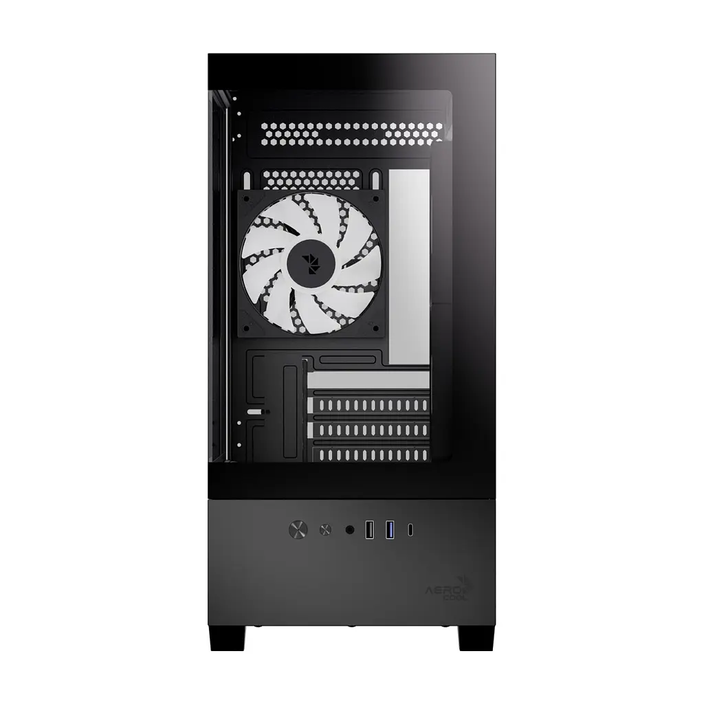 Корпус для ПК AeroCool P300D Digi-G-BK-v1 Black (ACCS-PN05033.11) - фото 3