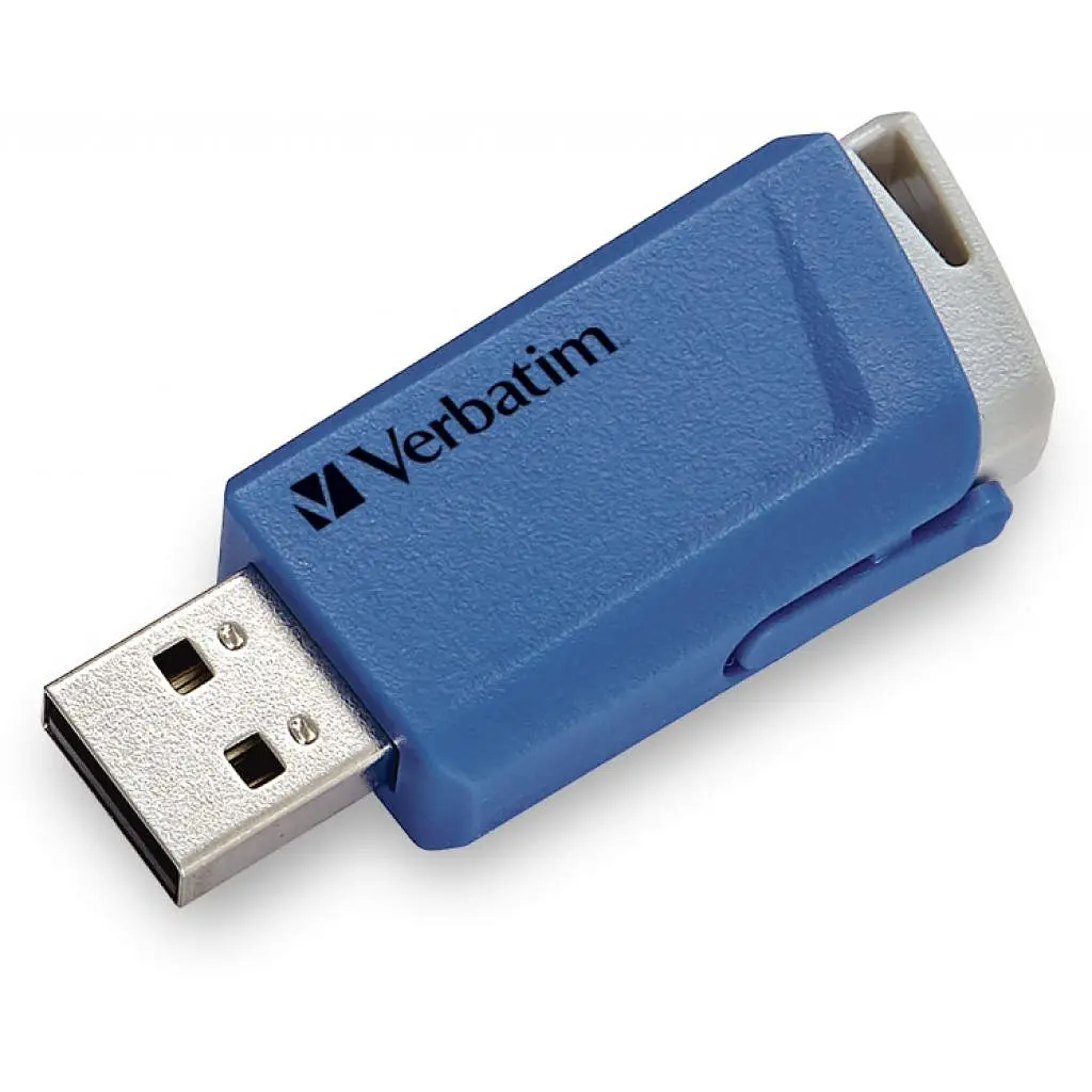 Флеш-накопичувач Verbatim USB флеш накопичувач 3x16GB Store 'n' Click Red/Blue/Yellow USB 3.2 (49306) - фото 4