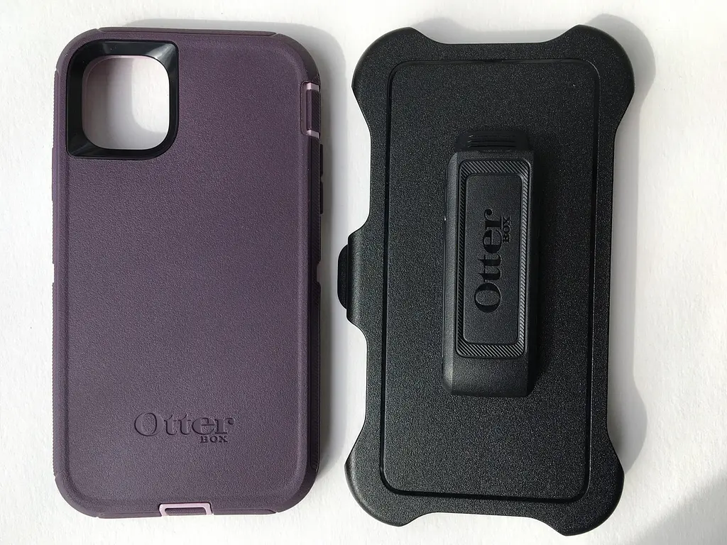 Чохол протиударний з кліпсою OtterBox Defender Series 77-62458 для iPhone 11 (6.1") Purple Nebula - фото 6
