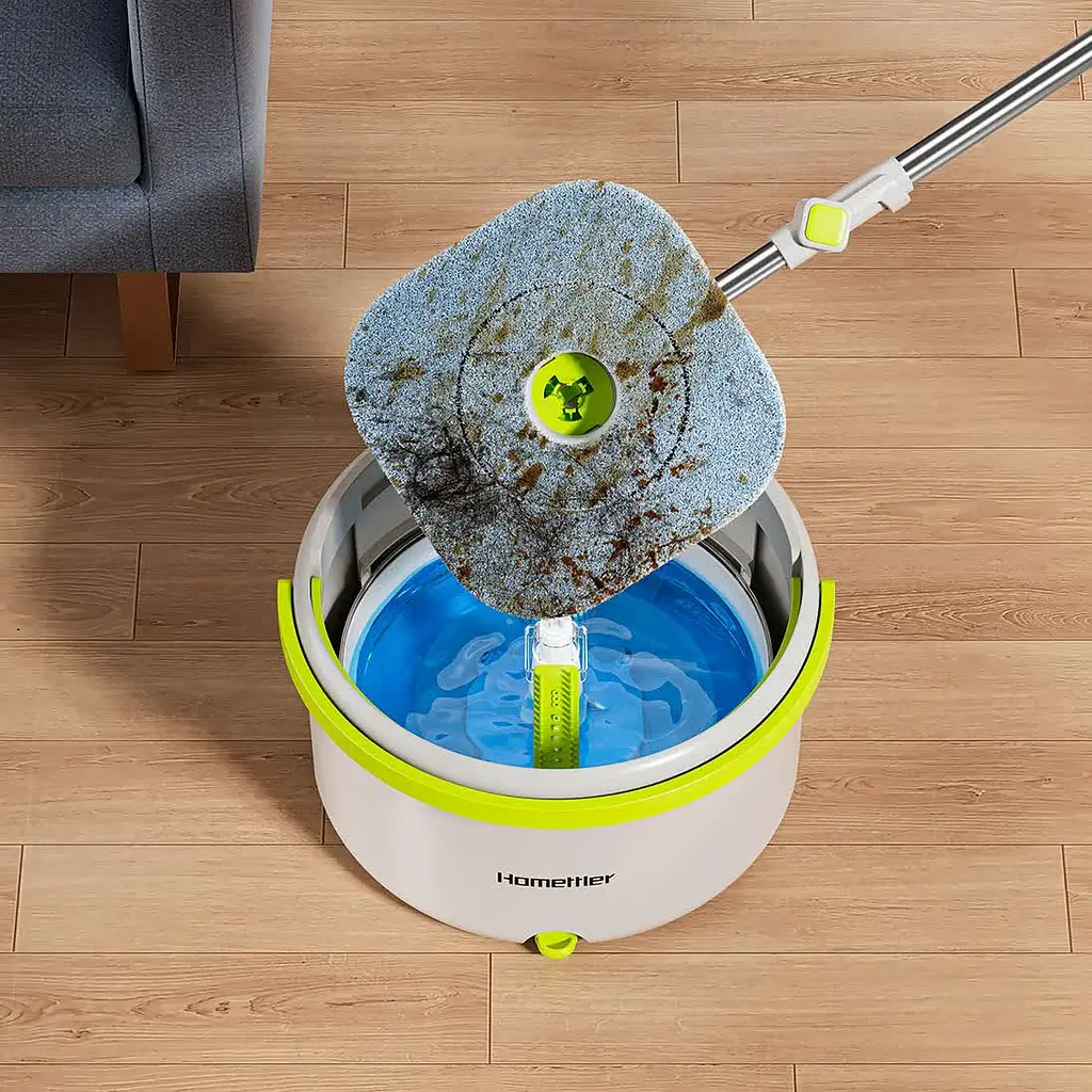 Швабра с ведром CoolMop Plus CW001 Кремовый - фото 15