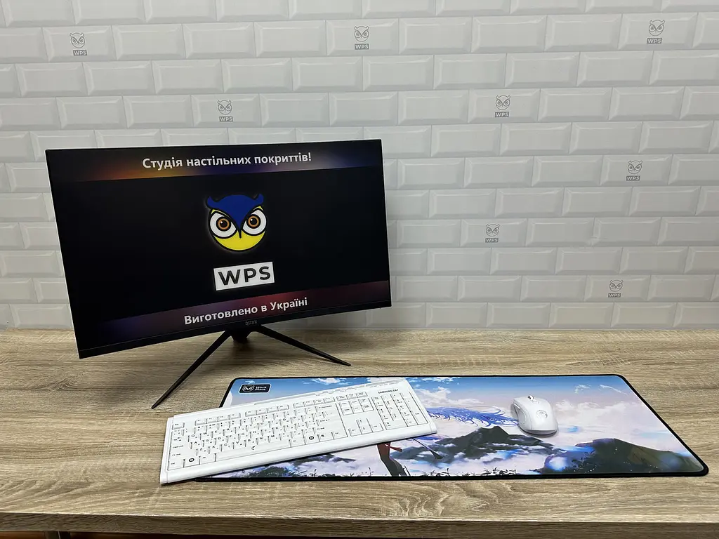 Великий килимок WorkPlaceShop Anime Genshin Impact Гань Юй 1000 x 500 мм - фото 2