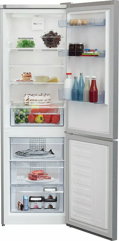 Холодильник с морозильной камерой Beko RCNA420SX - фото 3