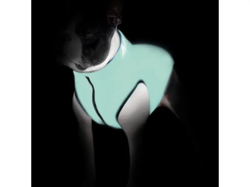 Курточка для животных Airy Vest Lumi двусторонняя L 55 мятно-оранжевая (2293) - фото 4