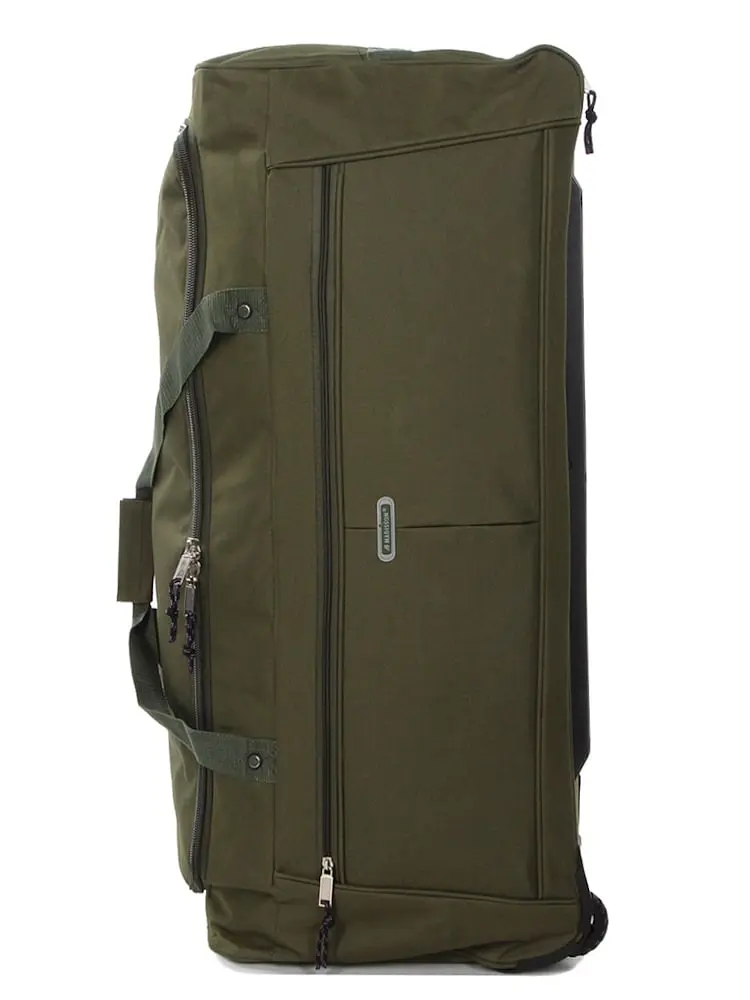 Велика дорожня сумка на колесах Madisson Snowball 21082 XL Хакі - фото 5