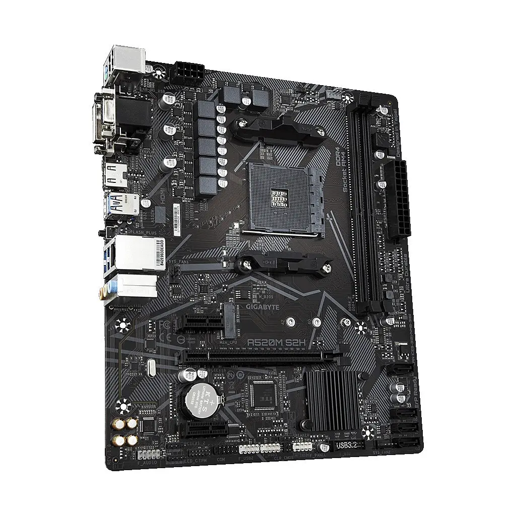 Материнська плата GIGABYTE A520M S2H - фото 2