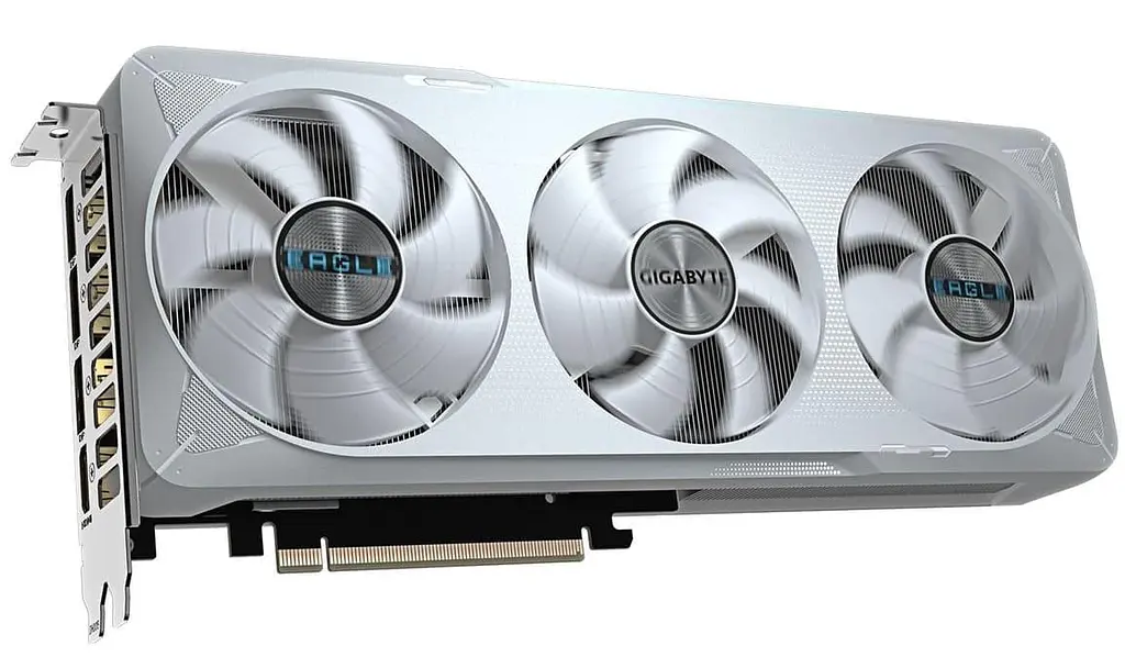 Відеокарта GIGABYTE RTX 5070 12GB EAGLE OC ICE SFF (GV-N5070EAGLEOC ICE-12GD) (GDDR7, 192 bit, PCI-E v5.0 x16) - фото 4