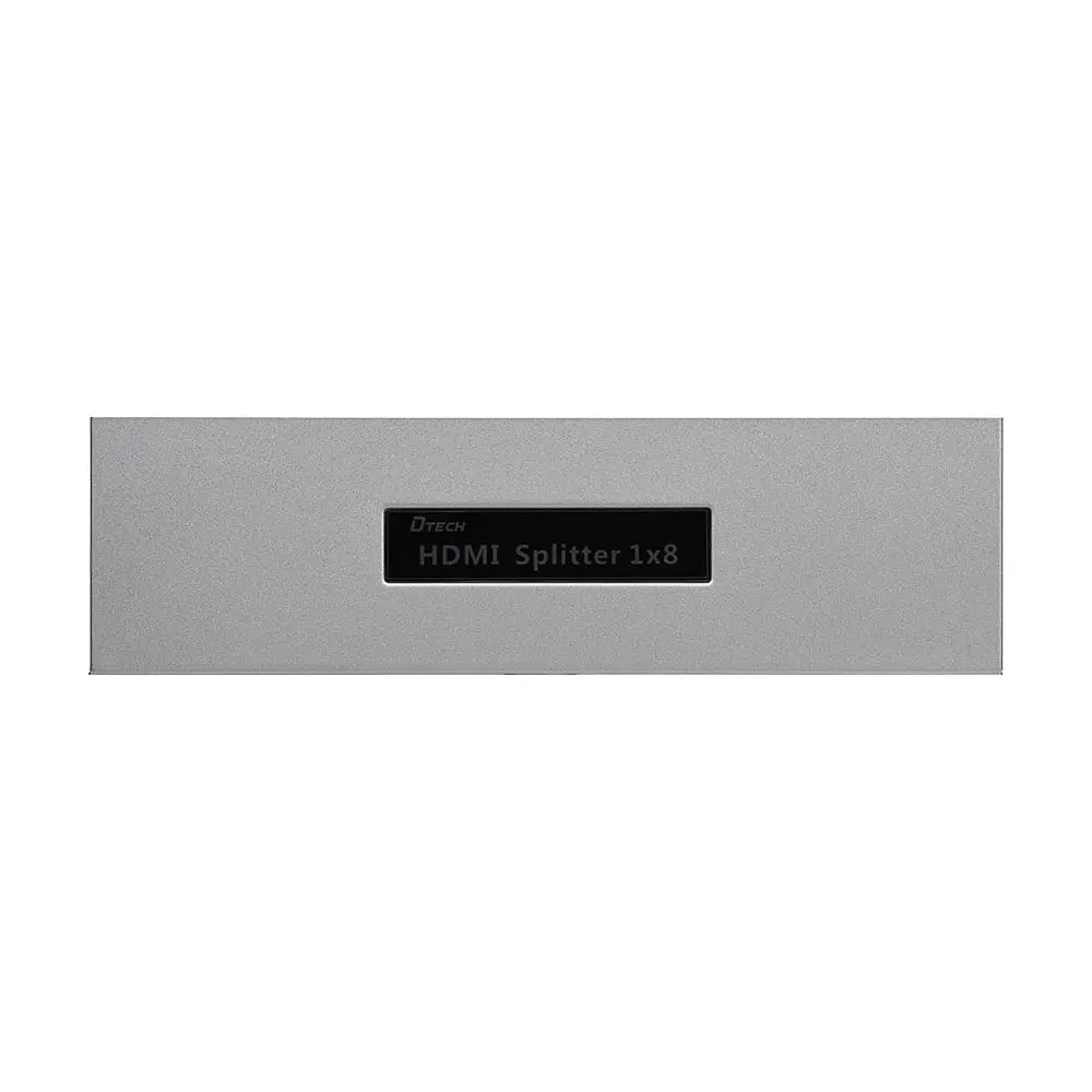 Розгалужувач відеосигналу HDMI 1x8 4K Dtech DT-7148B(MS) (74-00142) - фото 9