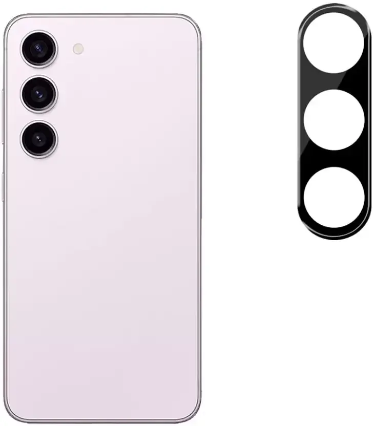 Защитное стекло на камеру DK 3D Color Glass для Samsung Galaxy S23 S911 015644 black - фото 7