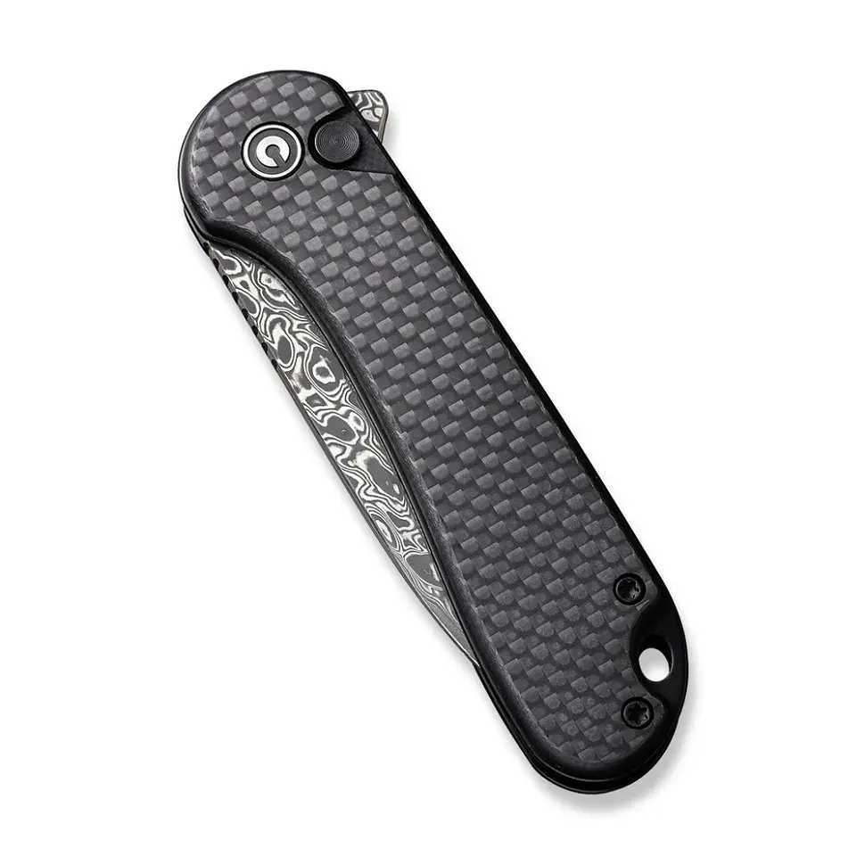 Ніж Civivi Button Lock Elementum II Damascus Carbon (C18062PB-DS1) - фото 4