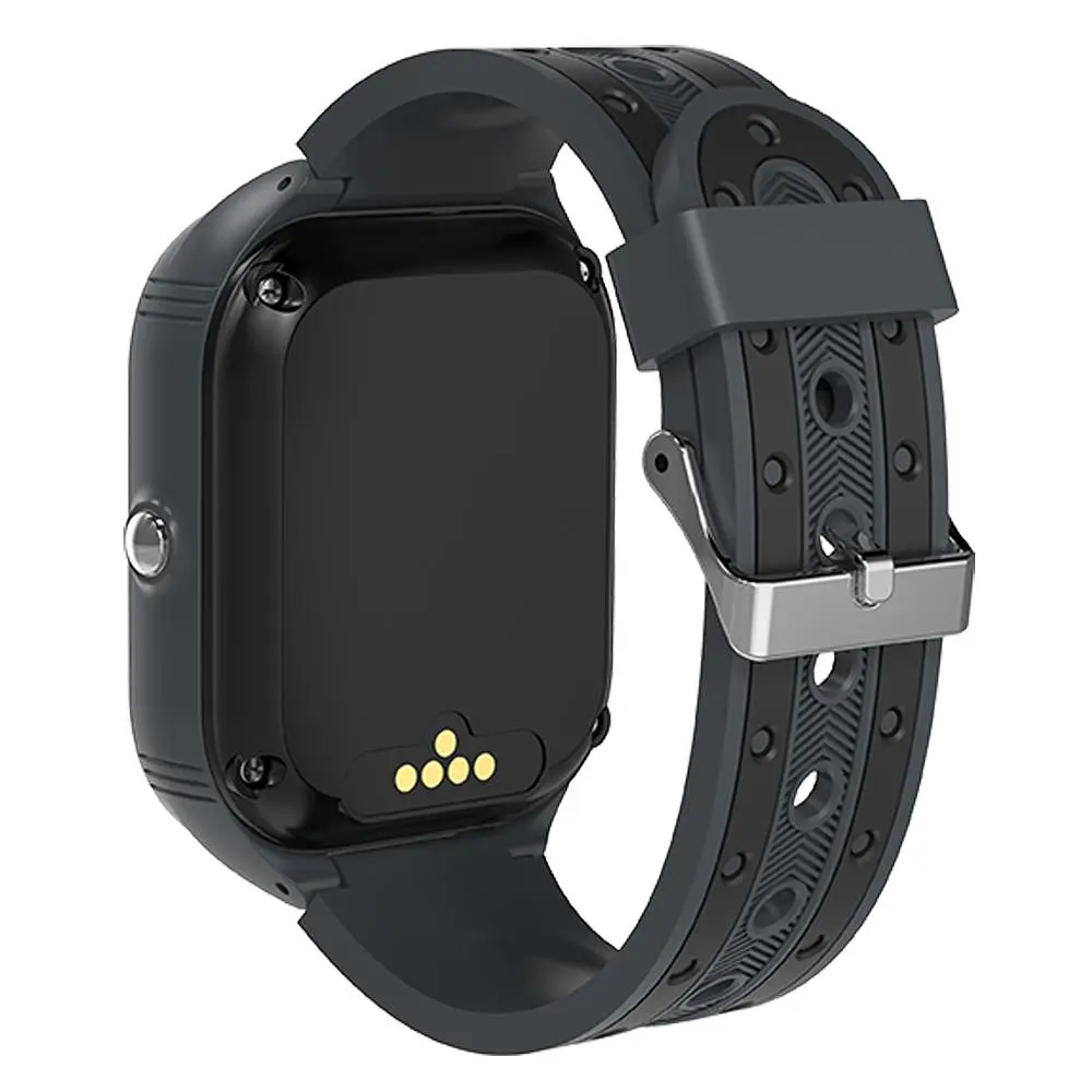 Дитячий смарт годинник LT-41 Pro з подвійною камерою, GPS відстеженням, 4G сім картою, камерою, прослуховуванням, геопарканом та кнопкою SOS Чорний - фото 2