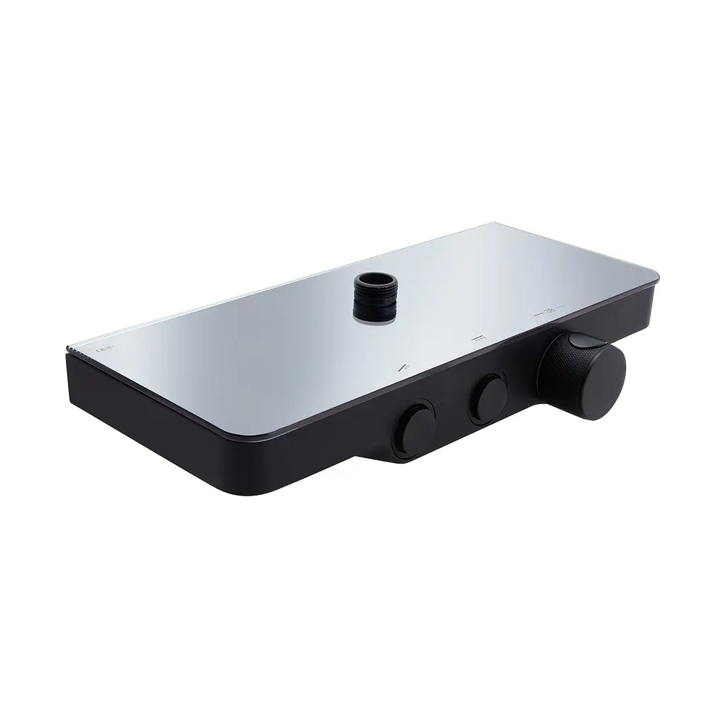 Душова система Qtap Sloup 57T105VNKBB, Чорний - фото 3
