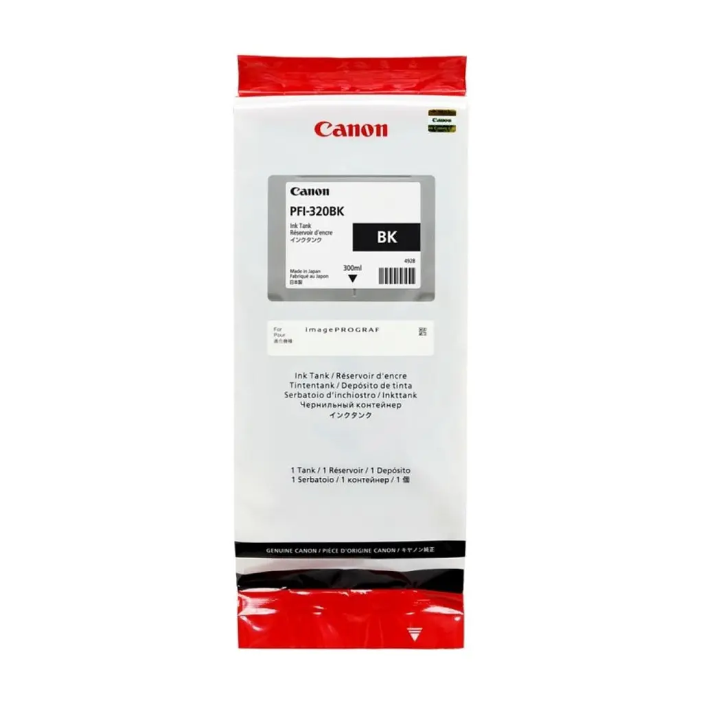 Картридж Canon PFI-320 black, 300ml (2890C001AA) - фото 2