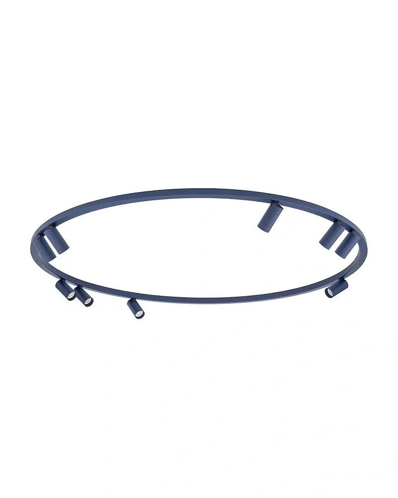 Люстра Nowodvorski 11953 Fourty Round GU10 R35 9x10W IP20 синяя - фото 3