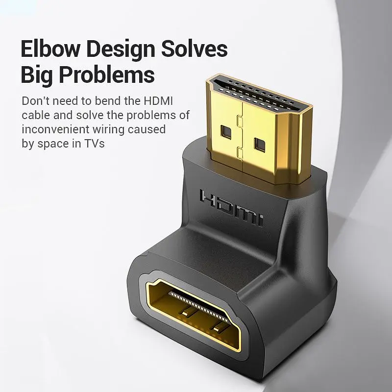 Перехідник Vention HDMI to HDMI Black (AIOB0) [170489] - фото 4