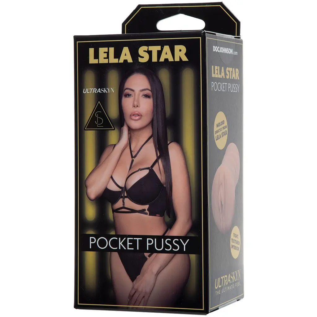 Мастурбатор вагіна Doc Johnson Signature Strokers Lela Star - фото 3