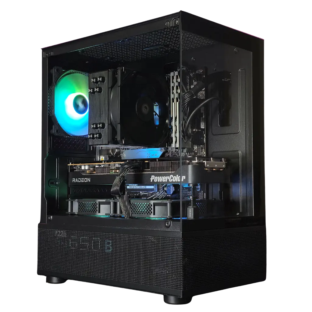 Игровой ПК Mirai (RX 9070 XT 16GB/Ryzen 5 9600X/32GB DDR5/SSD 1TB) - фото 3