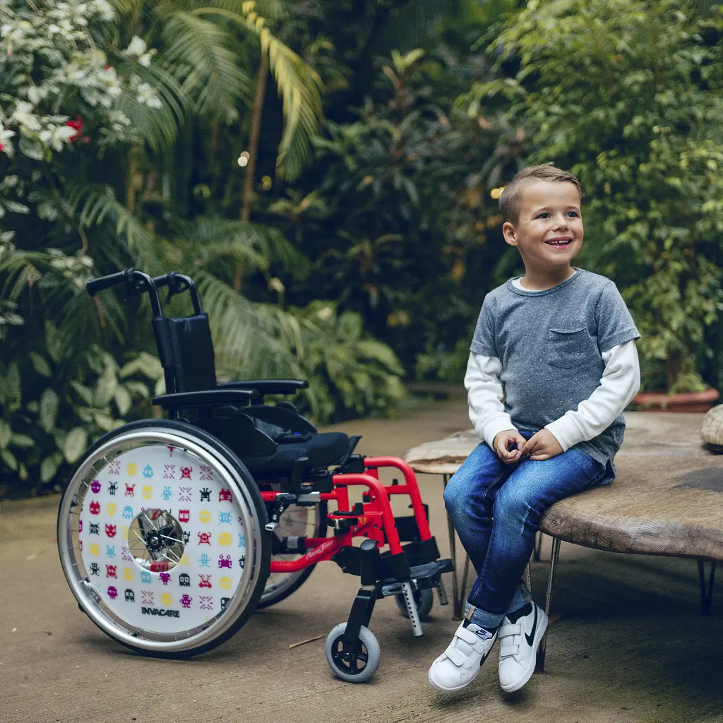 Активне дитяче крісло колісне Invacare Action 3 Junior Evolutive (Action 3 Junior Evolutive-1742) - фото 9