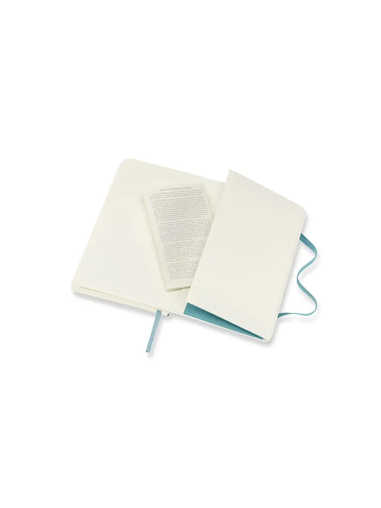 Записник Moleskine Classic кишеньковий, Нелінований Океанський Синій М’який (QP613B35) - фото 5
