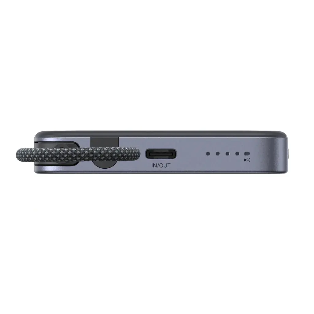Батарея універсальна Ugreen 10000mAh 30W 1xUSB-C + 15W Magnetic Wireless + cable USB-C black (75982B) - фото 6