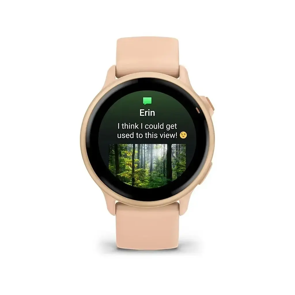 Смарт-годинник Garmin Vivoactive 6 Metallic Pink Dawn with Pink Dawn Silicone Band (010-02985-43) - фото 5