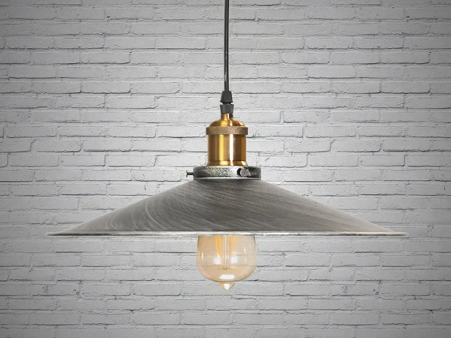 Подвесной светильник E27 Diasha 6856-360-BK-SV Loft, 40W, 100 см, диаметр 36 см, металлический каркас, современный стиль - фото 4