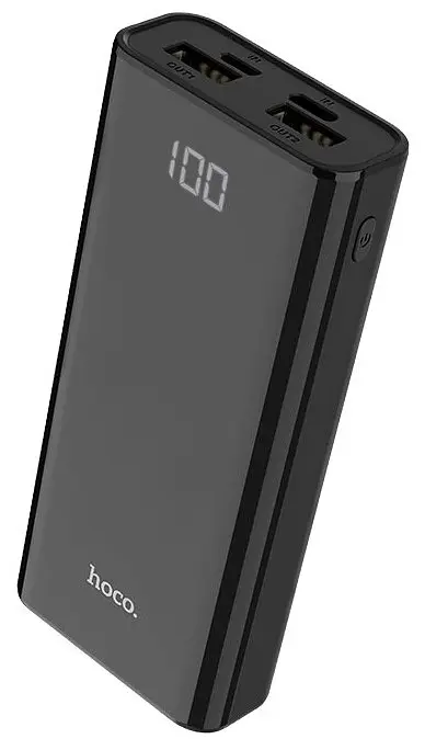 Портативна батарея Hoco Elegant shell J45 Pro 10000 mAh Black - фото 4