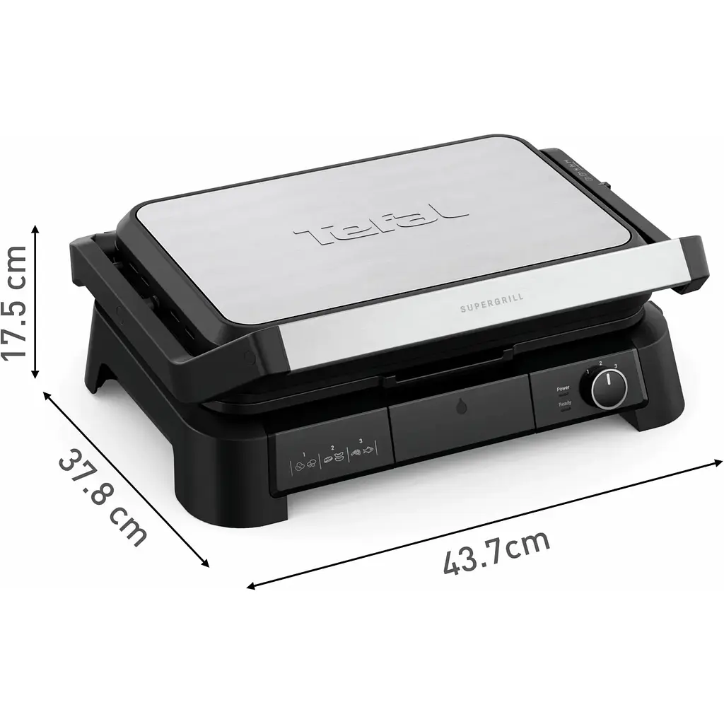 Електрогриль Tefal SuperGrill 3in1 XL GC520DE0 [151432] - фото 3